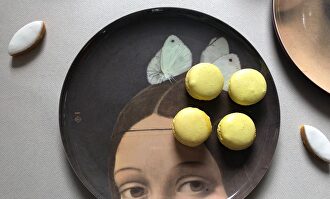 Vajilla diseñada por Ibrede para la tienda del Museo Thyssen. |  Libertad Digital