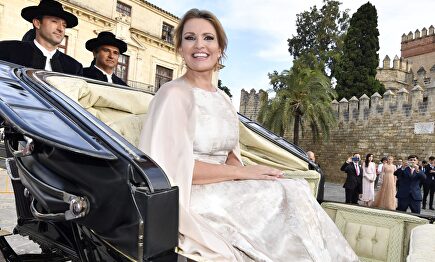 Ainhoa Arteta, en su boda |  Cordon Press