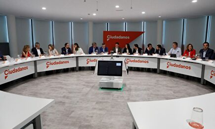 Ejecutiva de Ciudadanos este lunes |  EFE