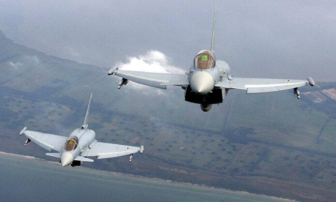Dos cazas Eurofighter alemanes. |  Flickr-Luftwaffe