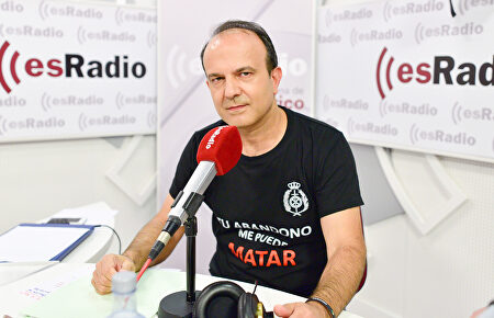 Enrique Rodrigo, en esRadio. |  David Alonso Rincón