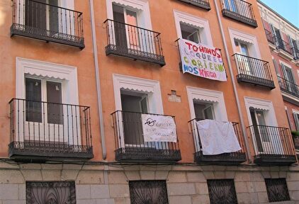 Pisos okupados en el centro de Madrid | EFE