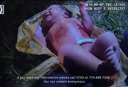 Impactante rescate de un bebé abandonado en una bolsa de plástico