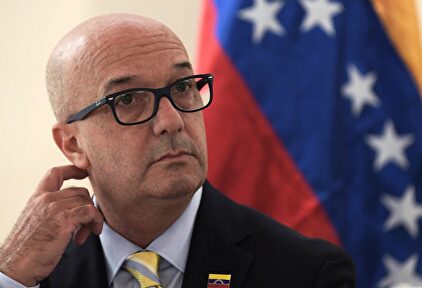 Iván Simonovis, en la conferencia de prensa en Washington. |  EFE