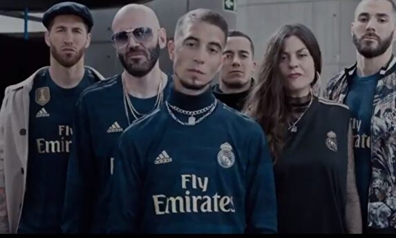El Madrid se pasa al trap en la presentación de su segunda equipación