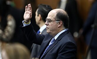 Julio Borges, jefe de la delegación de Venezuela en la 49 Asamblea General de la OEA. |  EFE