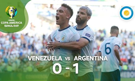 Golazo de tacón de Lautaro Martínez frente a Venezuela en la Copa América