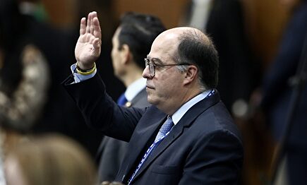Julio Borges, jefe de la delegación de Venezuela en la 49 Asamblea General de la OEA. |  EFE