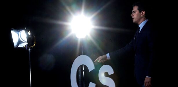 Albert Rivera, durante su discurso el viernes en el Consejo General de Ciudadanos. |  EFE