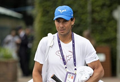 Rafa Nadal, en el All England Club. |  EFE