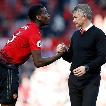 Paul Pogba y Ole Solskjaer se reunirán para esclarecer el futuro del jugador. |  Cordon Press