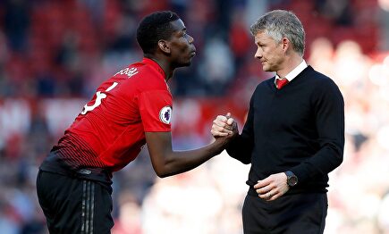 Paul Pogba y Ole Solskjaer se reunirán para esclarecer el futuro del jugador. |  Cordon Press