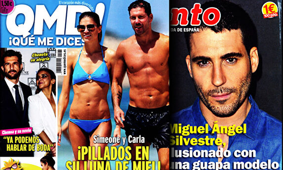 Las portadas de la prensa rosa