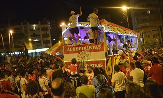 El Algeciras celebra el ascenso a Segunda B |  Algeciras C.F.