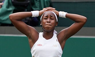 Cori Gauff tras ganar a Venus Williams |  Agencia EFE