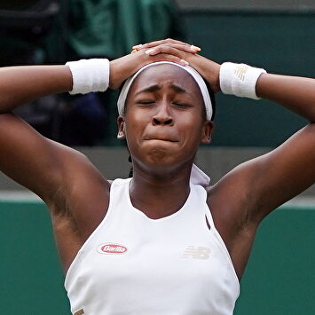 Cori Gauff tras ganar a Venus Williams |  Agencia EFE