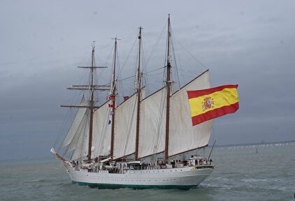 El buque-escuela Juan Sebastián Elcano. |  Flickr-Armada