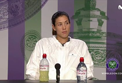 Muguruza necesita "un descanso" tras caer a las primeras de cambio