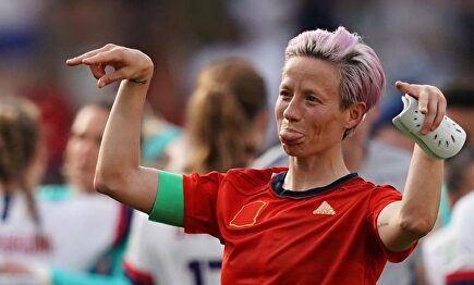 Rapinoe tuvo un enganchón con Trump |  AGENCIAS