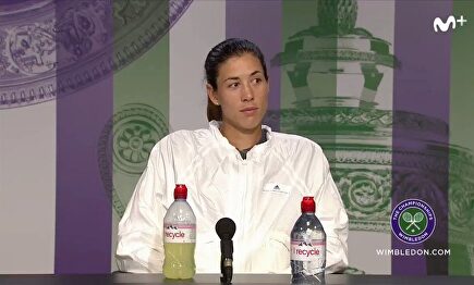 Muguruza necesita "un descanso" tras caer a las primeras de cambio