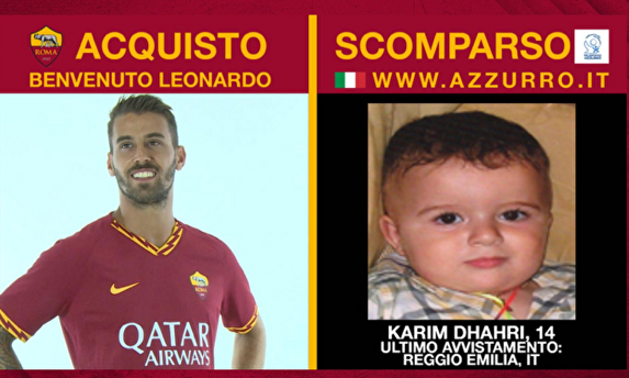 Así anuncia la Roma sus fichajes. |  Twitter