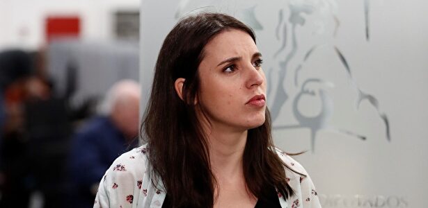La portavoz de Unidas Podemos, Irene Montero. |  EFE