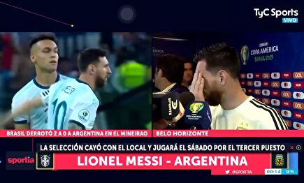 Messi estalla por "las boludeces" y "pelotudeces" de la Conmebol en favor de Brasil