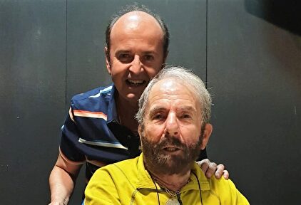 Juanma Rodríguez, junto a César Pérez de Tudela. |  esRadio
