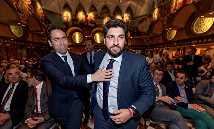 Egea y López Miras |  EFE