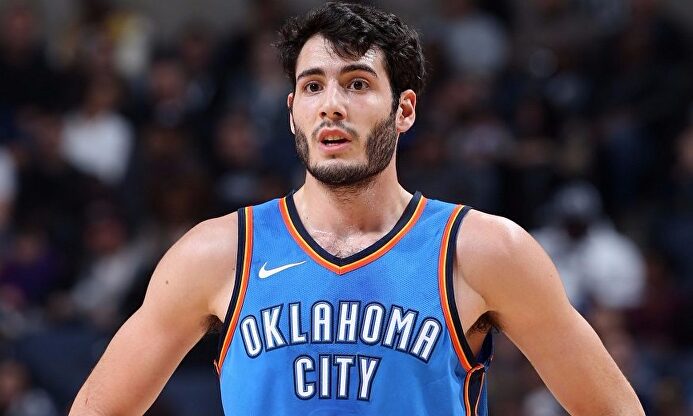 Álex Abrines, en un partido con los Thunder. |  Archivo