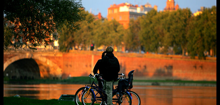 Una vista de Toulouse al atardecer. |  Turismo de Toulouse