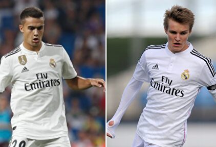 Sergio Reguilón y Martin Odegaard se marchan cedidos. |  LD