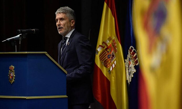 El ministro del Interior, Fernando Grande-Marlaska |  EFE