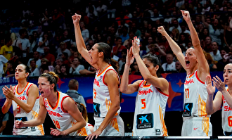 Jugadoras celebrando |  Twitter