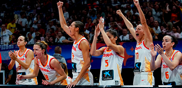 Jugadoras celebrando |  Twitter