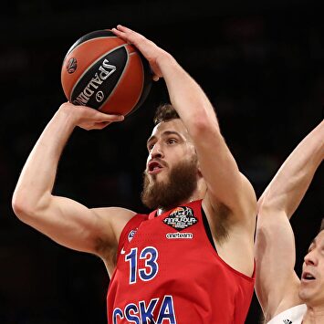 Sergio Rodríguez, durante un encuentro con el CSKA de Moscú. |  Cordon Press