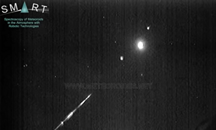 La bola de fuego vista en Ciudad Real |  Imagen TV