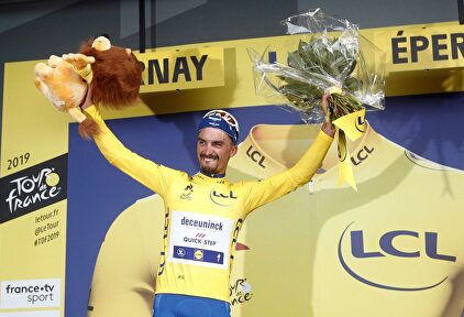Julian Alaphilippe, nuevo líder del Tour de Francia. |  EFE