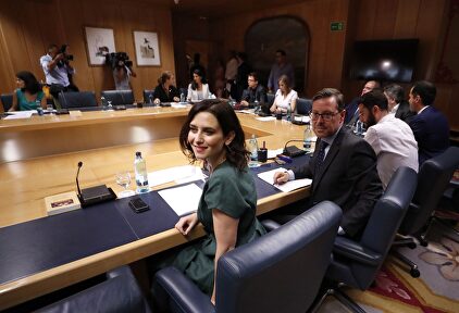 Isabel Díaz Ayuso en la Asamblea de Madrid |  EFE