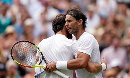 Rafa brilló con luz propia ante Joao Sousa |  EFE