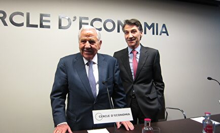 El presidente de Ficosa, Josep María Pujol, y el consejero delegado de Ficosa, Xavier Pujol |  Libertad Digital