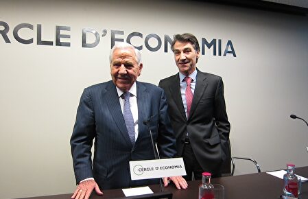 El presidente de Ficosa, Josep María Pujol, y el consejero delegado de Ficosa, Xavier Pujol |  Libertad Digital