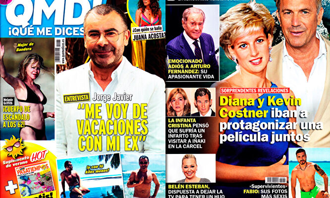 Las portadas de la prensa rosa