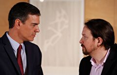 La corrupción, según Sánchez e Iglesias