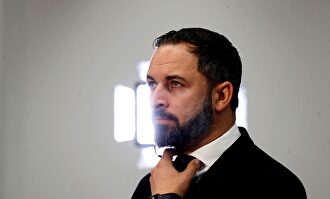 El presidente de Vox, Santiago Abascal |  EFE