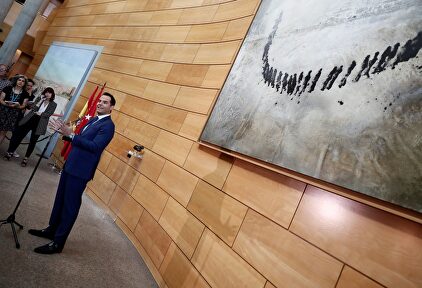 Ignacio Aguado propone una reunión con Vox y PP. |  EFE