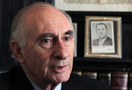 El expresidente argentino Fernando de la Rúa. |  EFE