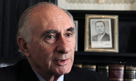 El expresidente argentino Fernando de la Rúa. |  EFE