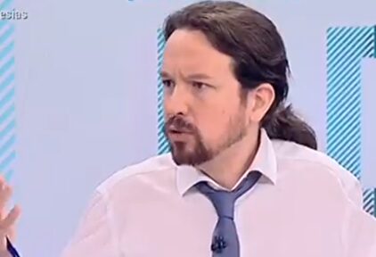 Pablo Iglesias en TVE |  Imagen de vídeo