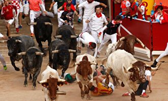Encierro de San Fermín |  EFE